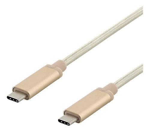 USB 3.1 trasselfri laddkabel, Gen 1, C till C, 1 M