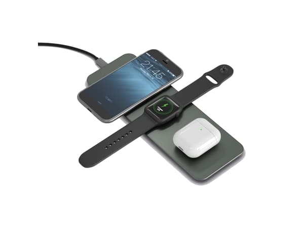 Terratec ChargeAIR All, inomhus, 9 V, 1,2 A, Trådlös laddning, Grön Grön