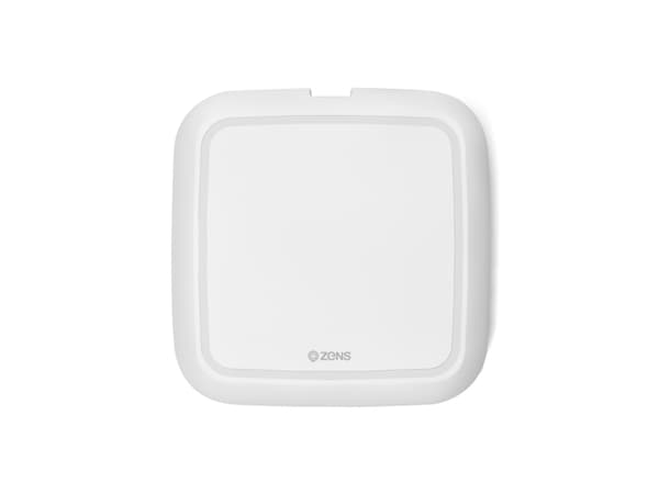 ZENS Single Fast Wireless Charger - Trådløs ladematte - 10 watt - FC - hvit