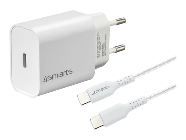 4smarts VoltPlug Dual, AC, 5 V, 2,4 A, Musta musta