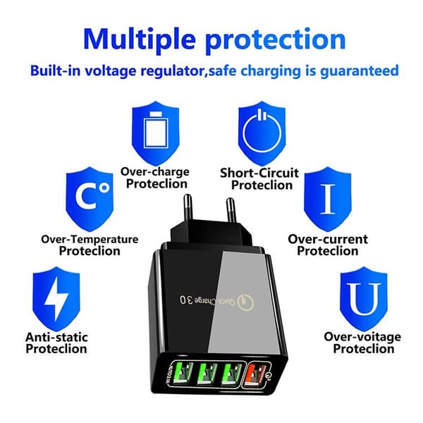 2.1A Good quality Wall charger with 2 USB Port