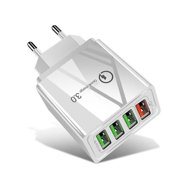 30 W, 1 snabbladdare USB 3.0 + 3 st USB 2.0 uttag i ett