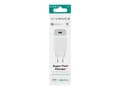 Miniatyrbilde 3 av 5: Vivanco - Strømadapter - 18 watt - 3 A - QC 3.0 (USB) - hvit