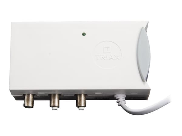 Triax IFP 224 - Strømadapter - 2 utgangskontakter (F-kopling)