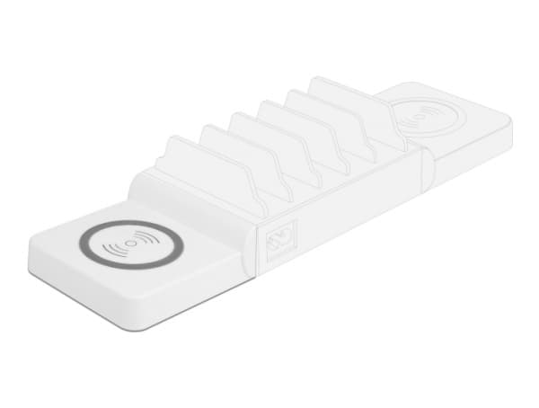 Delock - Trådløs ladepute - 15 watt - hvit - for P/N: 41450