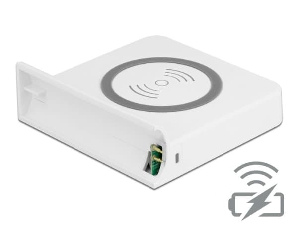 Delock - Trådløs ladepute - 15 watt - hvit - for P/N: 41450