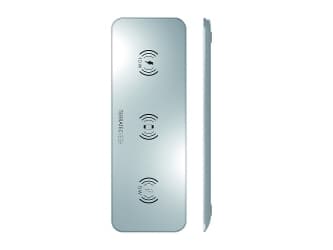 Terratec ChargeAIR All, Innendørs, 9 V, Trådløs lading, Aluminium Aluminium
