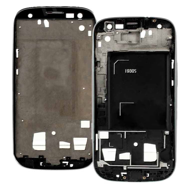 Samsung Galaxy S3 LTE (SM-I9305) Chassi med Delar - Silver
