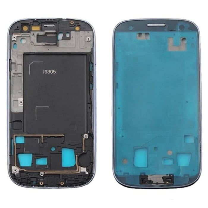 Samsung Galaxy S3 LTE (SM-I9305) Chassi med Delar - Blå