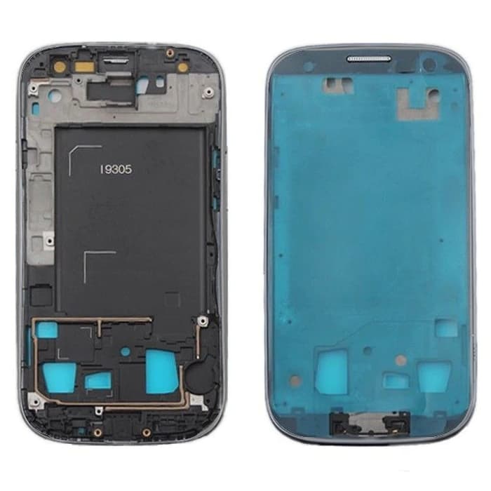 Samsung Galaxy S3 LTE (SM-I9305) Chassi med Delar - Svart