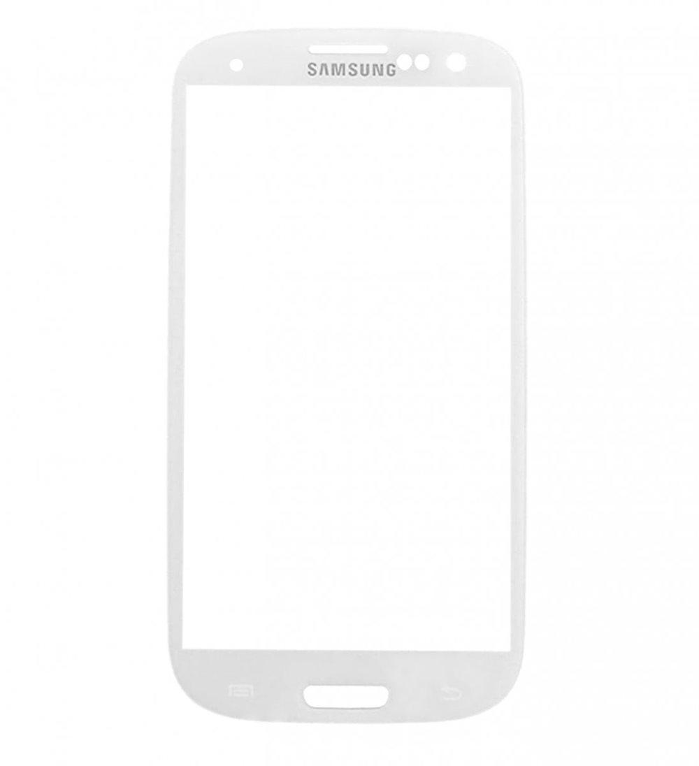 Samsung Galaxy S3 (SM-I9300) Glas - Vit