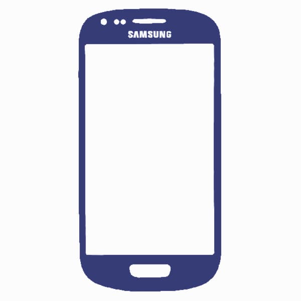 Samsung Galaxy S3 Mini (SM-I8190) Glas - Blå