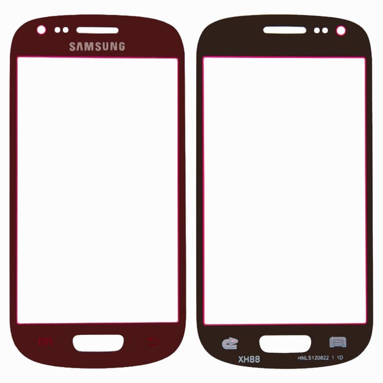 Samsung Galaxy S3 Mini (SM-I8190) Glas - Röd