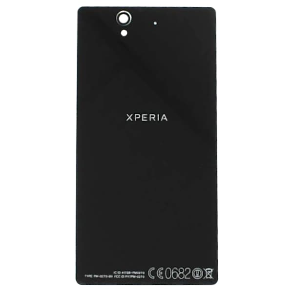 Sony Xperia Z Svart Baksida Original med Tejp