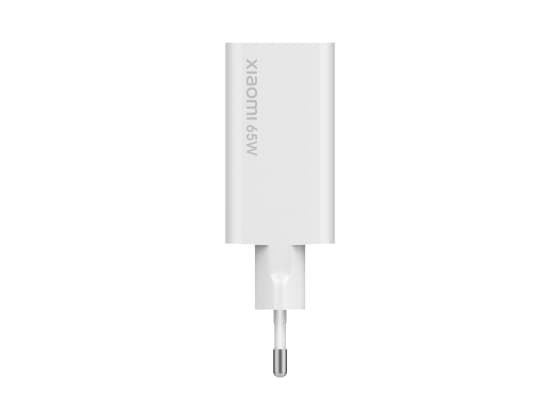 Xiaomi Mi 65W Fast Charger with GaN Tech, Sisätila, AC, 20 V, 3,25 A, Valkoinen