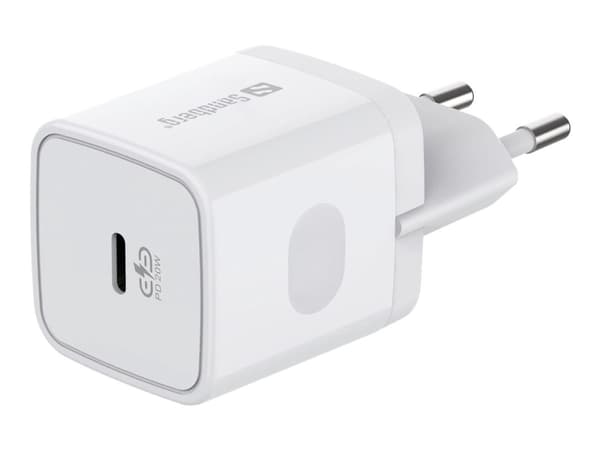 Sandberg - Strømadapter - 20 watt - 3 A - PD (24 pin USB-C)