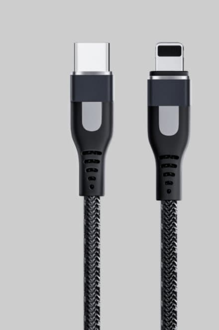 By WK Fast Charging kabel 18W, (WDC-088), TypeC-Lightning, 1 m, sort