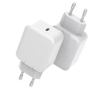 CoreParts - Strömadapter - 5V-12V, 110-230V - 20 Watt - 3 A - PD 3.0, QC 3.0 (24 pin USB-C) - äppelvit - Europa