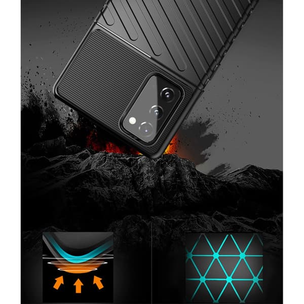 Thunder Skal Galaxy Note 20 Svart