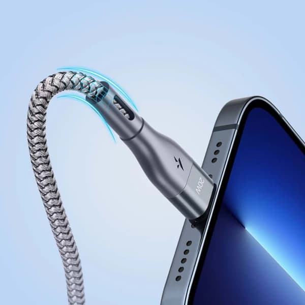 DUZZONA A1 USB-C till Lightning Nylonkabel 20W PD - 2m