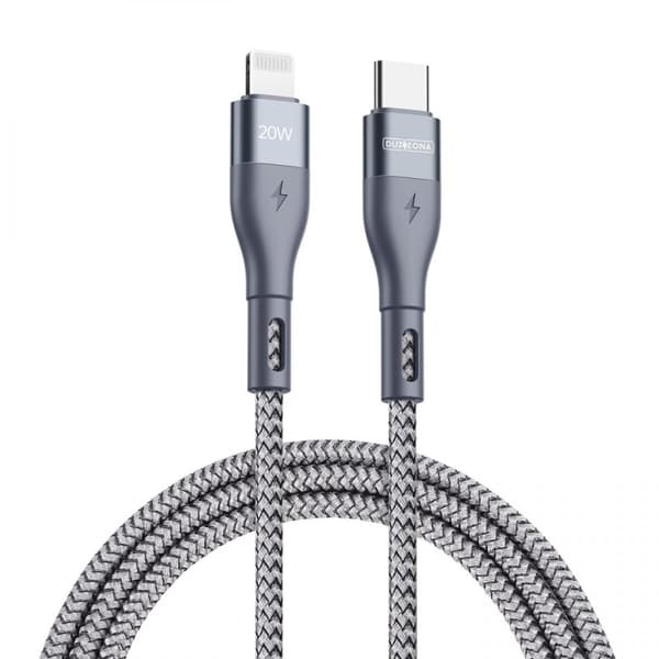 DUZZONA A1 USB-C till Lightning Nylonkabel 20W PD - 2m
