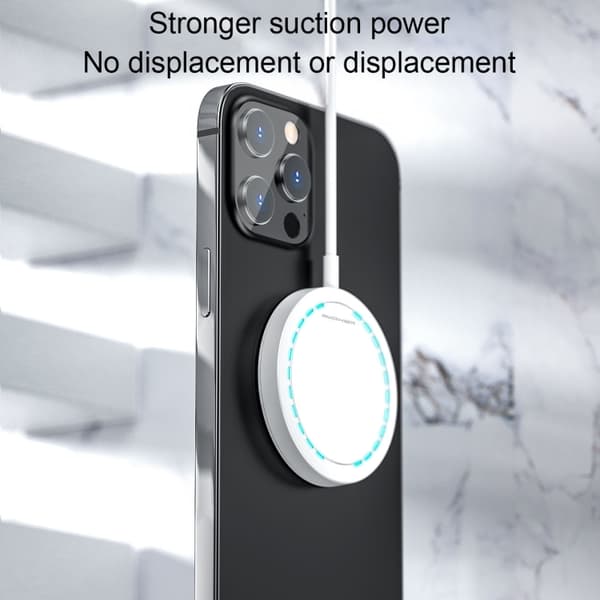 WK Magsafe iPhone Laddare Magnetisk 15W