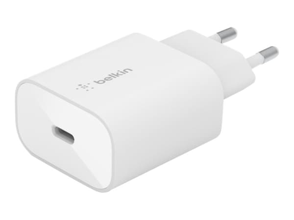 Belkin BoostCharge - Strømadapter - 25 watt - PD 3.0 (24 pin USB-C)