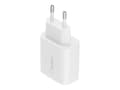 Miniatyrbilde 2 av 5: Belkin BoostCharge - Strømadapter - 25 watt - PD 3.0 (24 pin USB-C)
