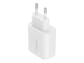 Miniatyrbilde 1 av 5: Belkin BoostCharge - Strømadapter - 25 watt - PD 3.0 (24 pin USB-C)