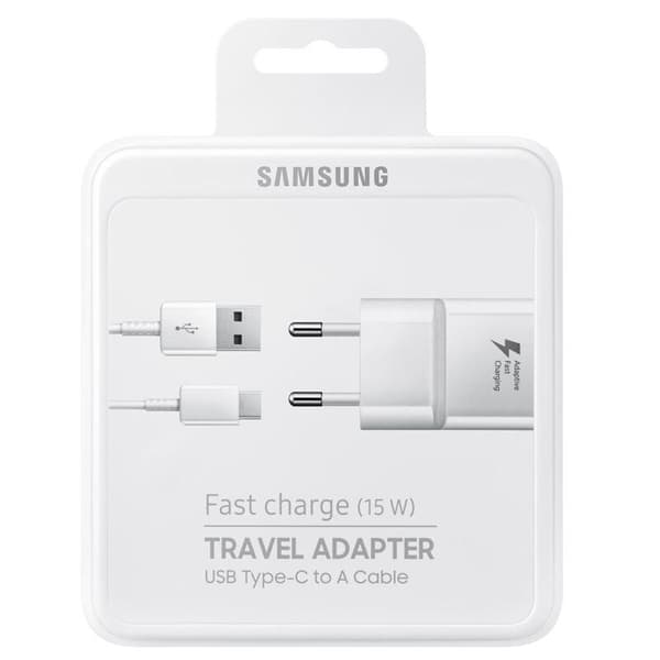 Original Samsung USB-C Snabbladdare EP-TA20 - Vit