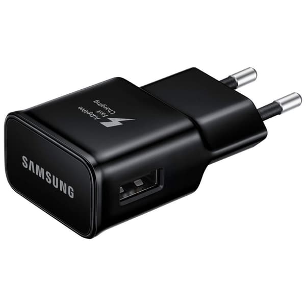 Original Samsung USB-A Snabbladdare EP-TA20, 15W - Svart
