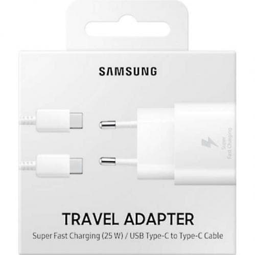 Original Samsung PD 45W USB-C Väggladdare - Vit
