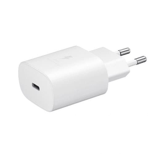 Original Samsung Ultra-Fast USB-C PD 25W, 3A Väggladdare - Vit