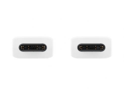 Original Samsung USB-C till USB-C-kabel 5A - Vit