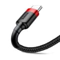Miniatyrbillede 5 af 6: Baseus Cafule USB-C-kabel 3A 0,5 m - Svart