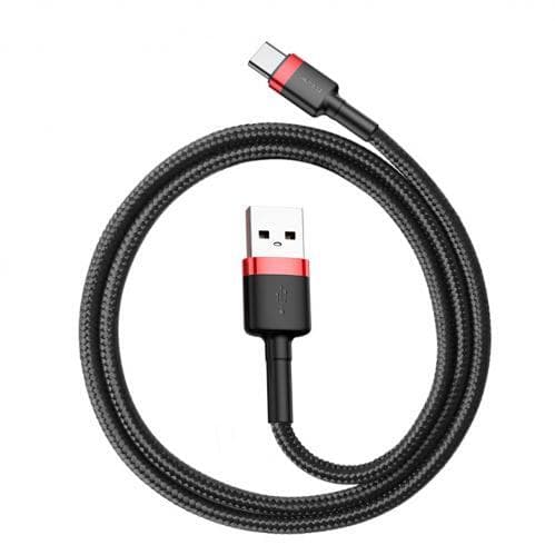 Baseus Cafule USB-C-kabel 3A 0,5 m - Svart