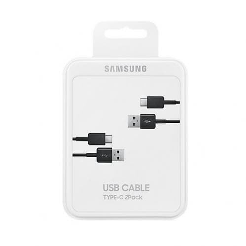 Original Samsung USB till USB-C kabel 2st, 1.5m - Svart