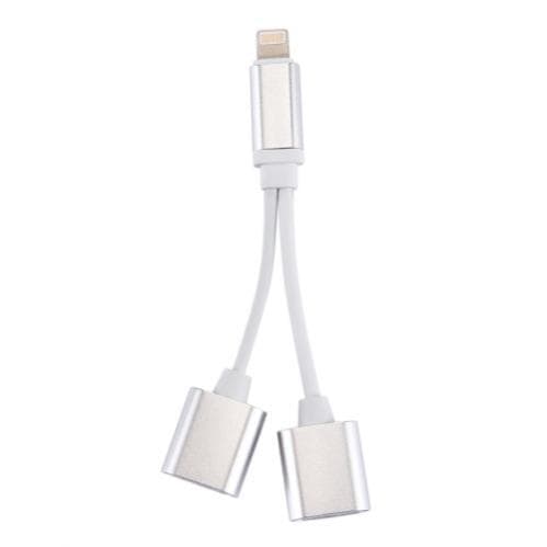 iPhone 7/8/X Adapter, 2x Lightning
