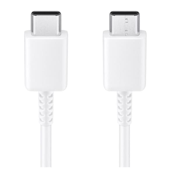 Original Samsung USB-C till USB-C kabel 3A - Vit