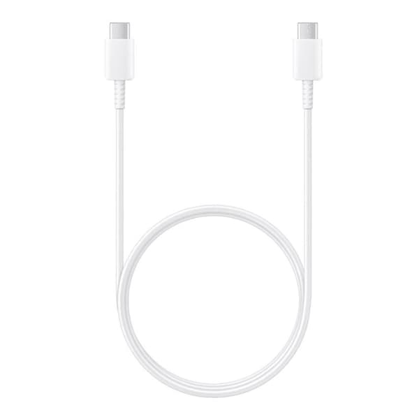 Original Samsung USB-C till USB-C kabel 3A - Vit