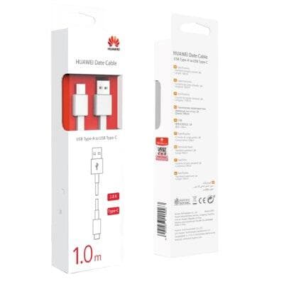 Original Huawei CP51 USB Type-C kabel - Vit