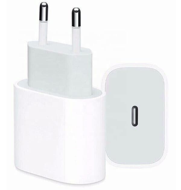 iPhone charger for Apple 12 Pro Max USB-C power adapter 20W PD White