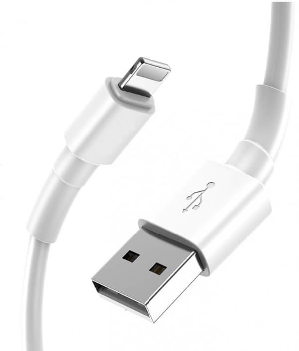 SiGN Lightning Kabel iPhone & iPad 1m - Vit