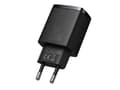Miniatyrbilde 3 av 5: Baseus Compact - Strømadapter - 20 watt - 3 A - PD 3.0, QC 3.0 (24 pin USB-C) - svart