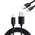 Pikkukuva 1 / 5: Nopea lataus Erittäin pitkä USB-C-kaapeli / laturi musta