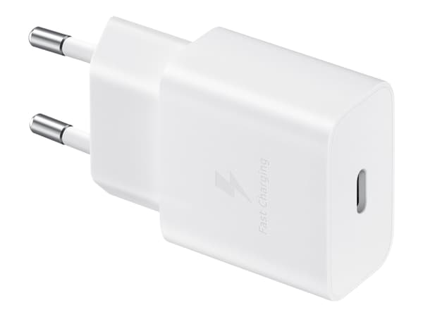 Samsung EP-T1510 - Strømadapter - 15 watt - 2 A - PD (24 pin USB-C) - hvit Hvit