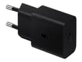 Miniatyrbilde 2 av 5: Samsung EP-T1510 - Strømadapter - 15 watt - 2 A - PD (24 pin USB-C) - svart
