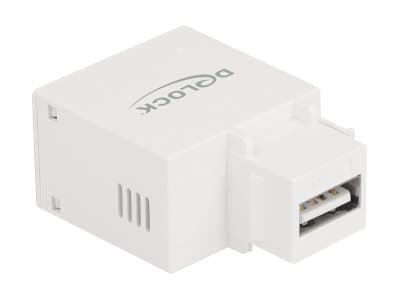 Delock - Strömadapter - 10.5 Watt - 2.1 A (USB) - vit