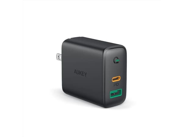 Aukey PA-D5 - Strømadapter Sort