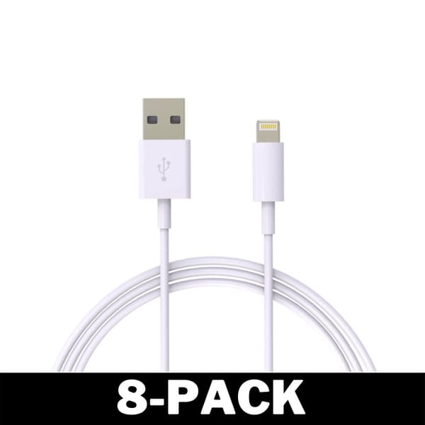 2M Lightning Snabb Laddare Kabel Till iPhone Vit iOS14
